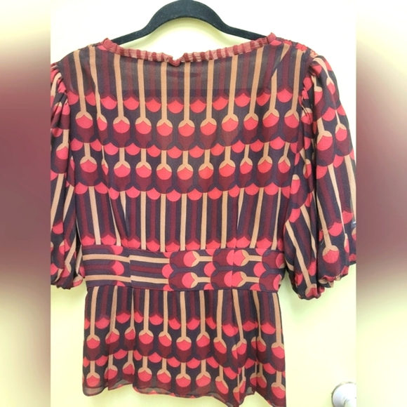 Nanette Lepore silk blouse - Picture 2 of 9